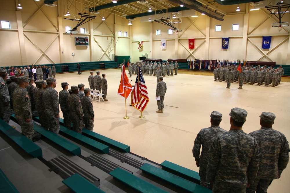 Battalion command sergeant major relinquish of responsibility