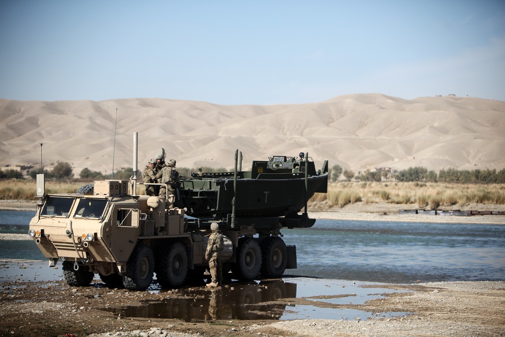 Road improvements in Afghanistan