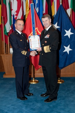 Commander MC Naples awarded NATO Meritorious Service Medal