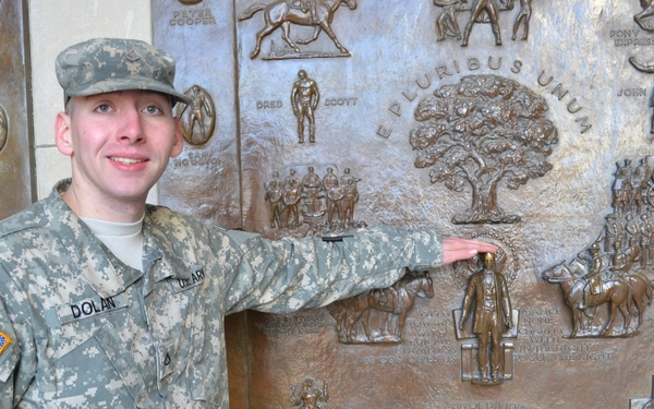 New York Army National Guard soldiers visit West Point