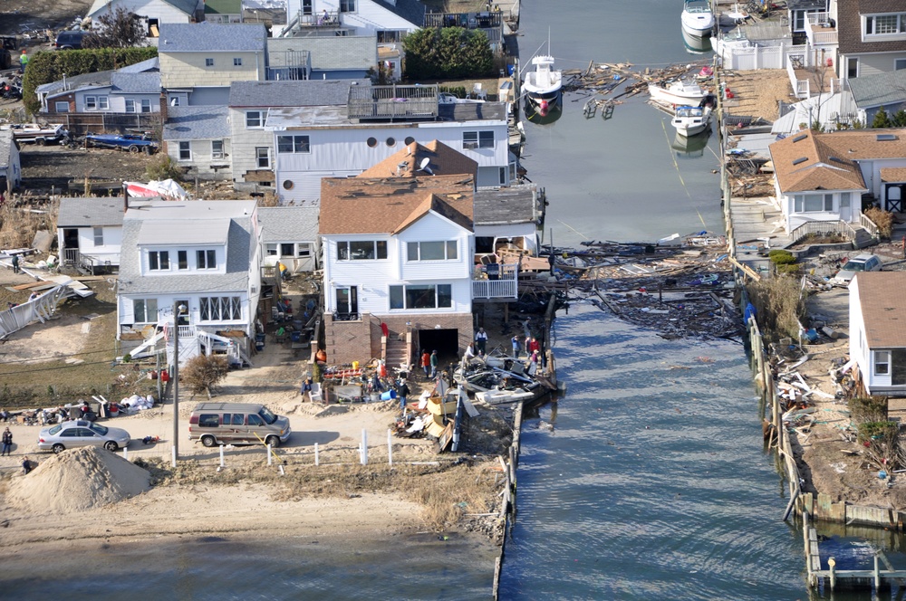 Hurricane Sandy devastates Long Island coast