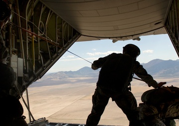 Static Airborne Training at Global One, drop zone