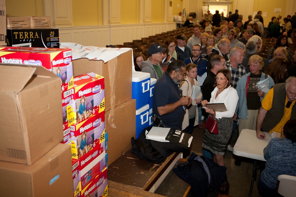Donated Food in Islip, Long Island