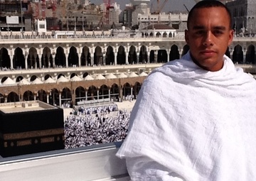 Marine goes on pilgrimage to Mecca