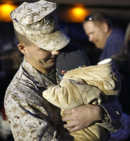 Kentucky Marines return home from Afghanistan deployment