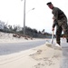 Motorcycle Club Marines Clear Up Main Road on Fort Story