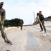 Motorcycle Club Marines Clear Up Main Road on Fort Story