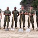 Motorcycle Club Marines Clear Up Main Road on Fort Story