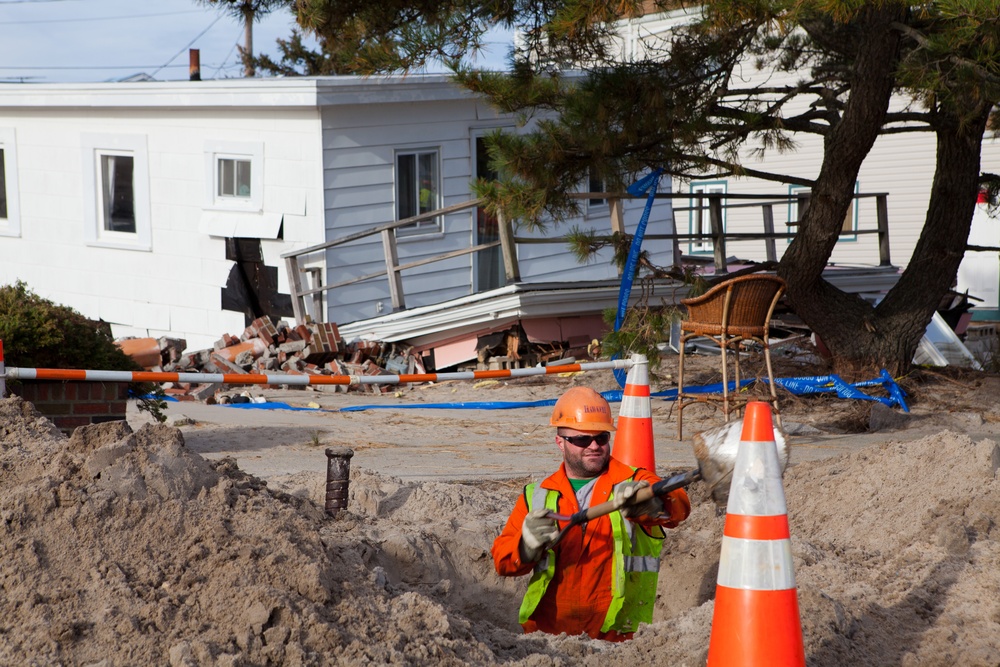 Repair of gas lines progressing at Breezy Point