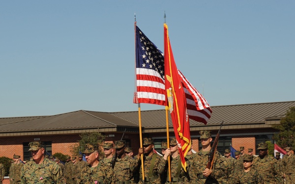 Marines retire on Corps’ birthday