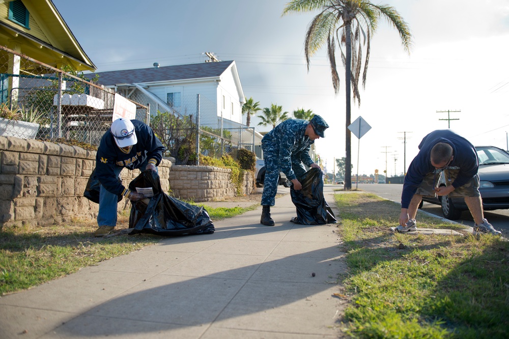 DVIDS - Images - Main Street Clean Up [Image 1 of 2]