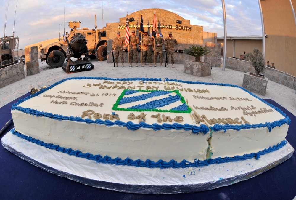 3rd Infantry Division turns 95 in Afghanistan