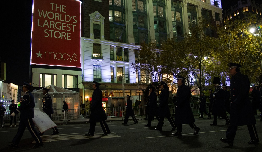 86th Annual Macy's Thanksgiving Day Parade practice