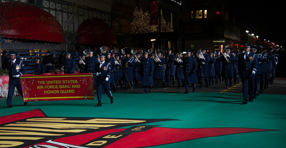 86th Annual Macy's Thanksgiving Day Parade practice