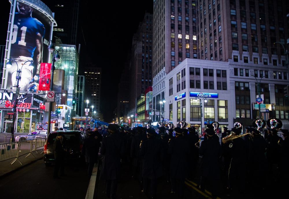 86th Annual Macy's Thanksgiving Day Parade practice