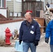 Community Relations workers canvas neighborhood in Long Beach, New York.