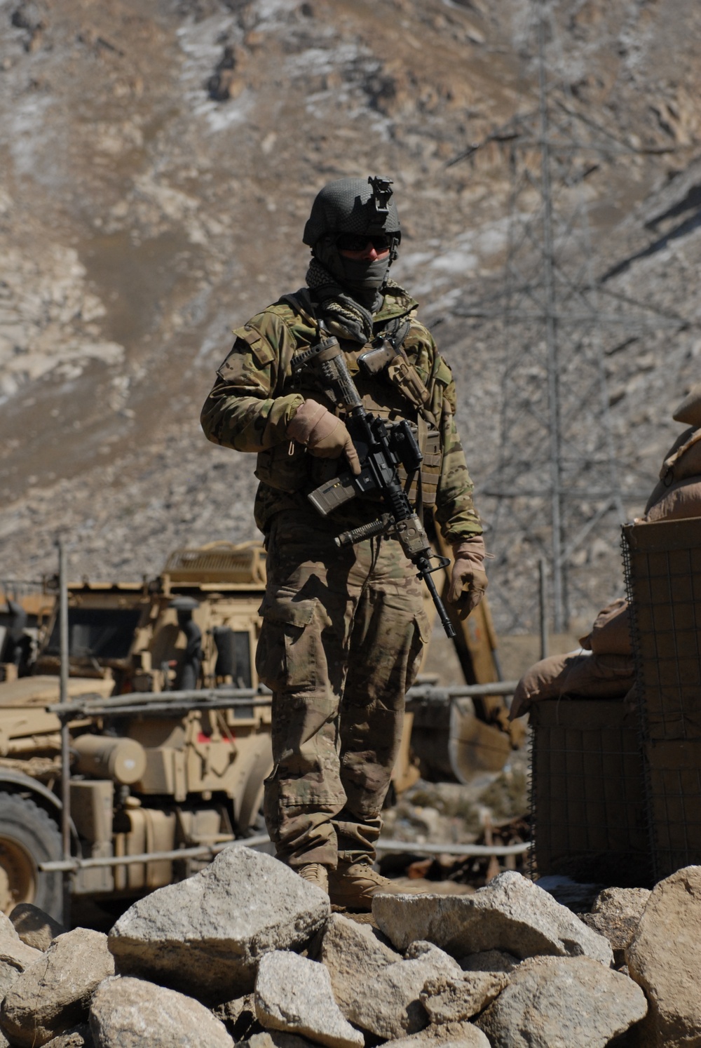 Mountain Blade: partnership slices through historic Afghan pass