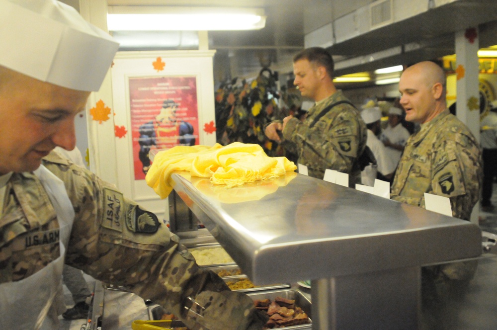 Thanksgiving in Afghanistan