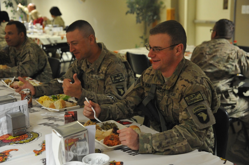 Thanksgiving in Afghanistan