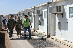 Camp Lemonnier receives a visit from the chief of naval operations