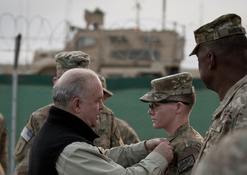 In photos: Army under secretary, vice chief of staff visit FOB Sharana