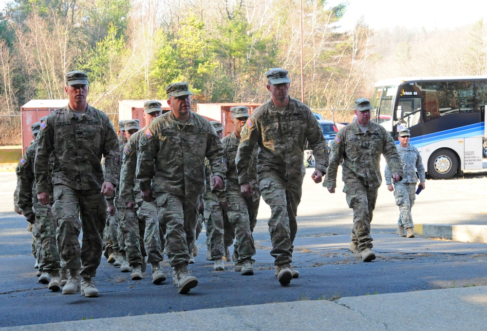 Soldiers 'engineer' holiday homecoming