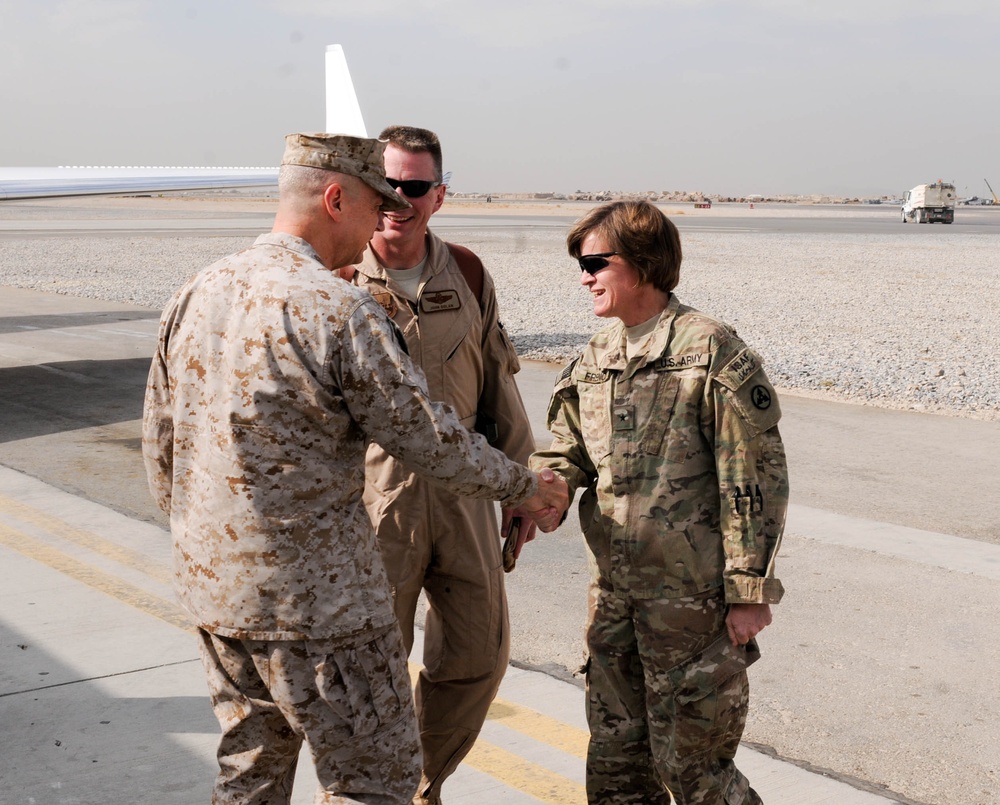 Sustainers celebrate Thanksgiving at Kandahar Airfield