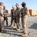 3rd MAW CG visits Marines and Sailors for Thanksgiving