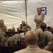 3rd MAW CG visits Marines and Sailors for Thanksgiving