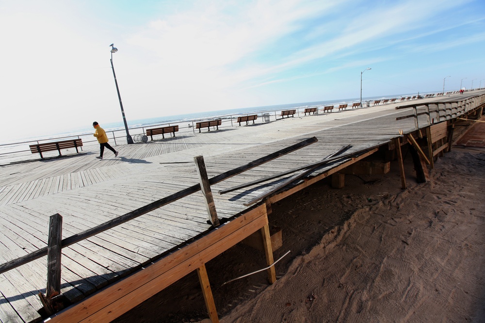 Long Beach after Tropical Storm Sandy