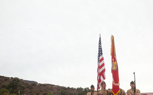 Memorial dedication ceremony
