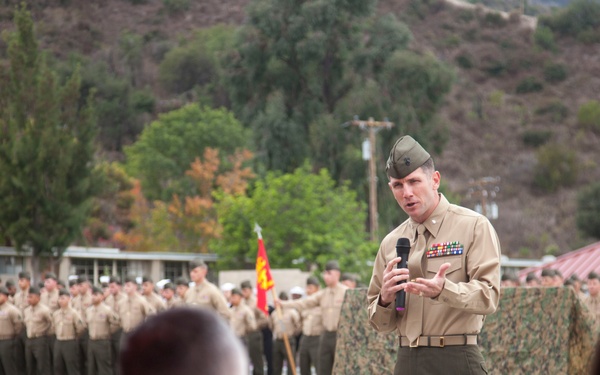 Memorial dedication ceremony