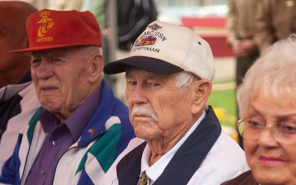 Memorial dedication ceremony