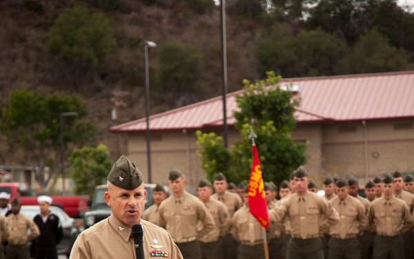 Memorial dedication ceremony