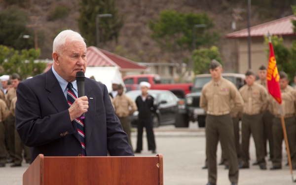 Memorial dedication ceremony