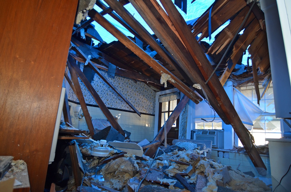 Falling trees during Superstorm Sandy cause major damage to homes