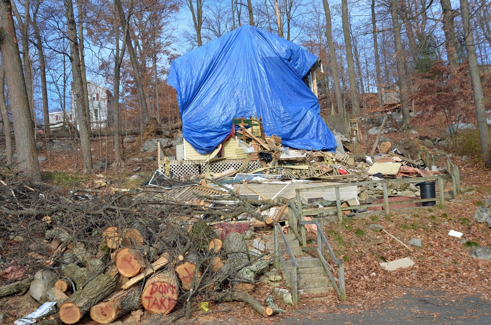 Blue tarps now common in Sussex County