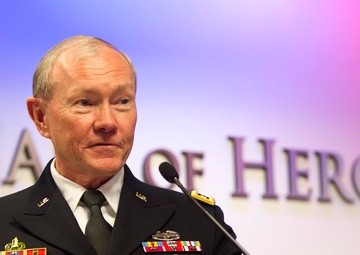 Dempsey's portrait unveiling ceremony