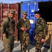 Supreme Headquarters Allied Powers- Europe vice chief of staff visits the Bagram Retrosort Yard