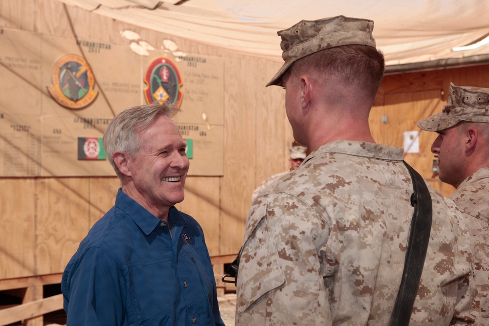 SecNav Visit