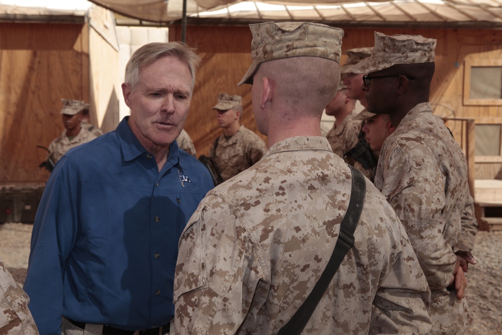 SecNav Visit