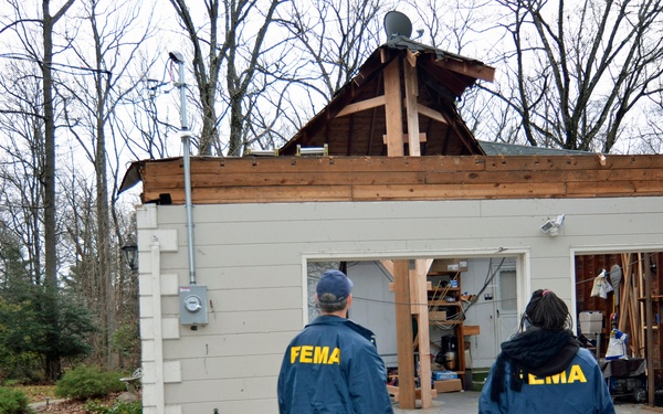 High winds and big trees cause problems for homes in New Jersey