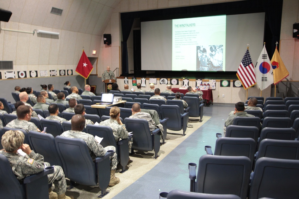 168th MMB hosts National Native American Month observance in Area IV