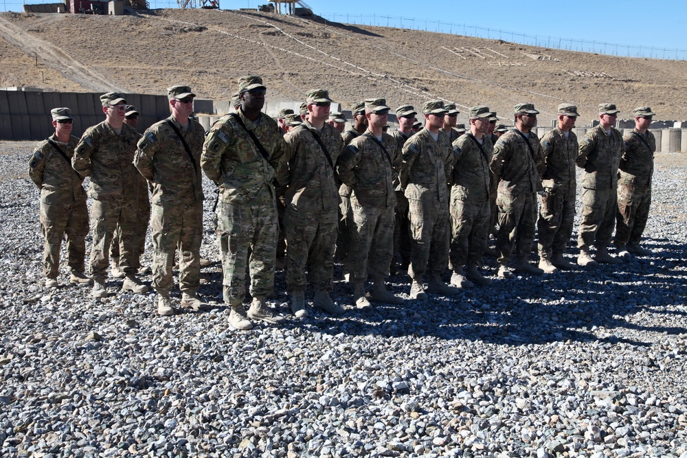 Change of command ceremony