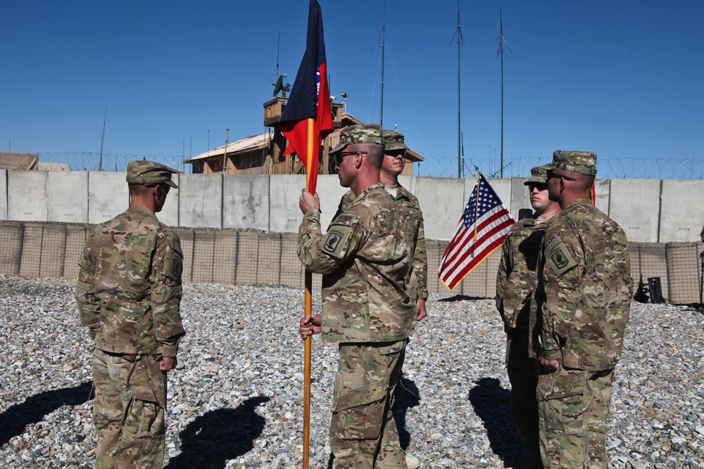 Change of command ceremony