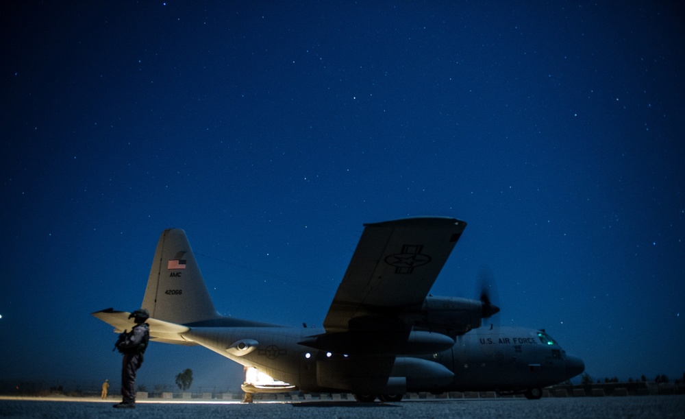 Securing the aircraft