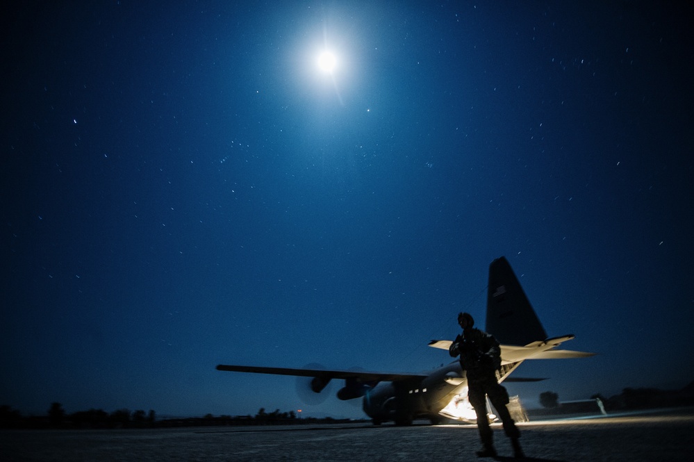 Securing the aircraft