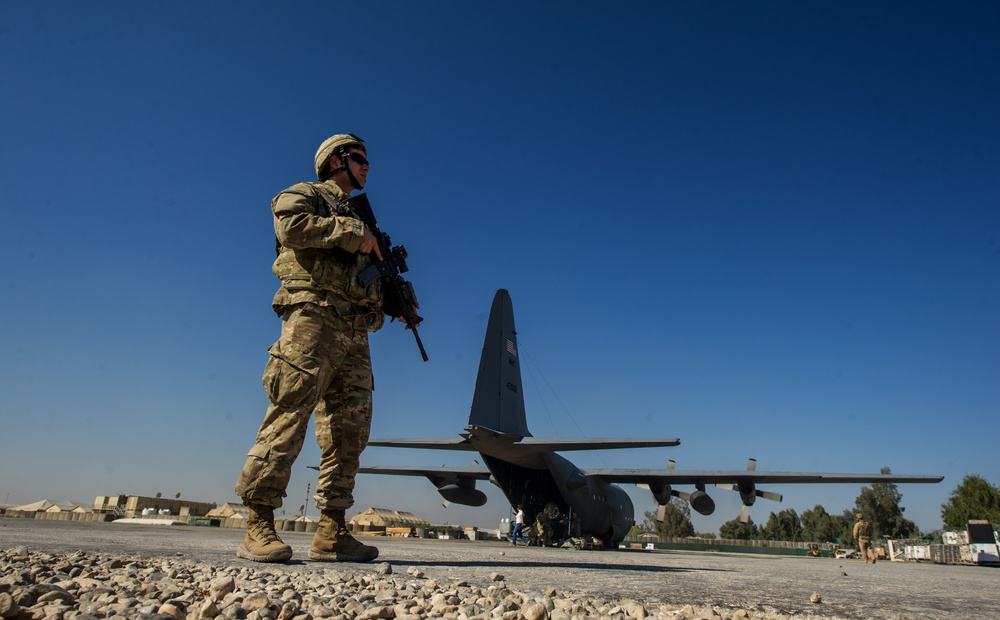 Securing the aircraft