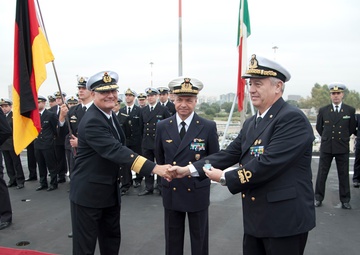 SNMG2 operational handover ceremony