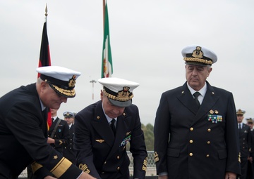 SNMG2 operational handover ceremony